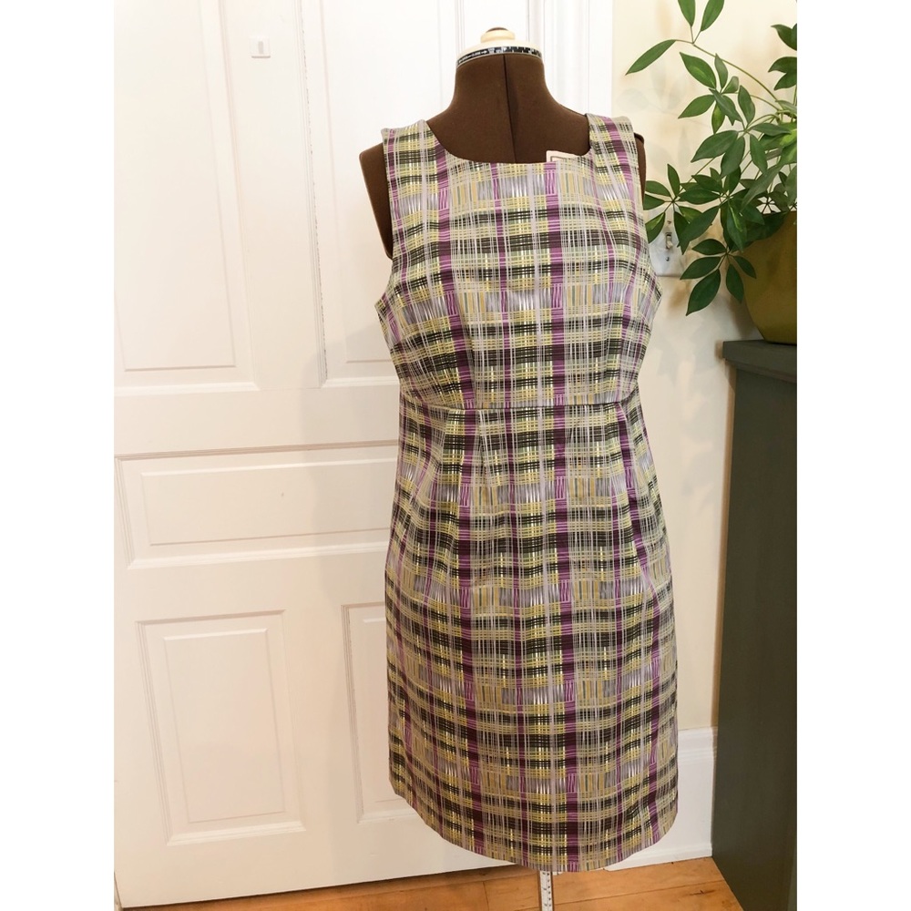 Fun Pattern Summer Sheath Dress